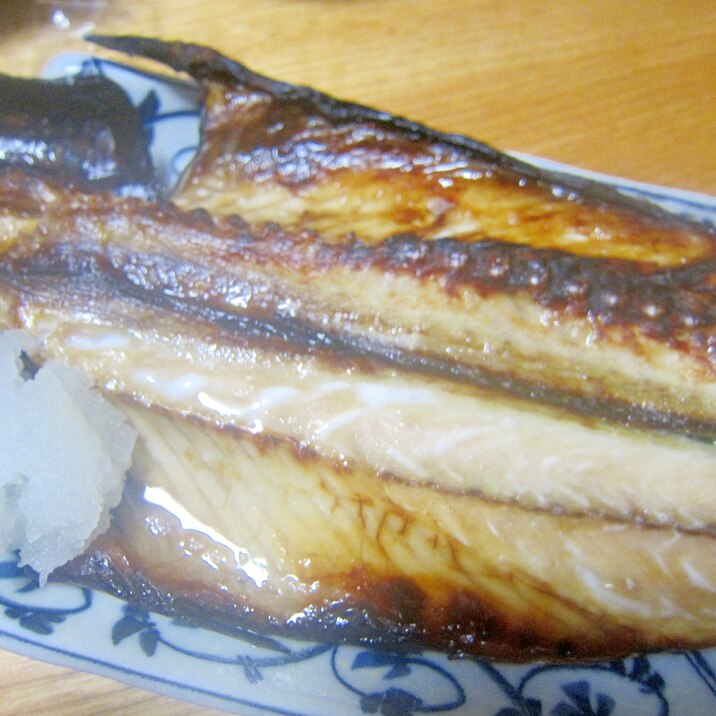 鯖焼きのグリル